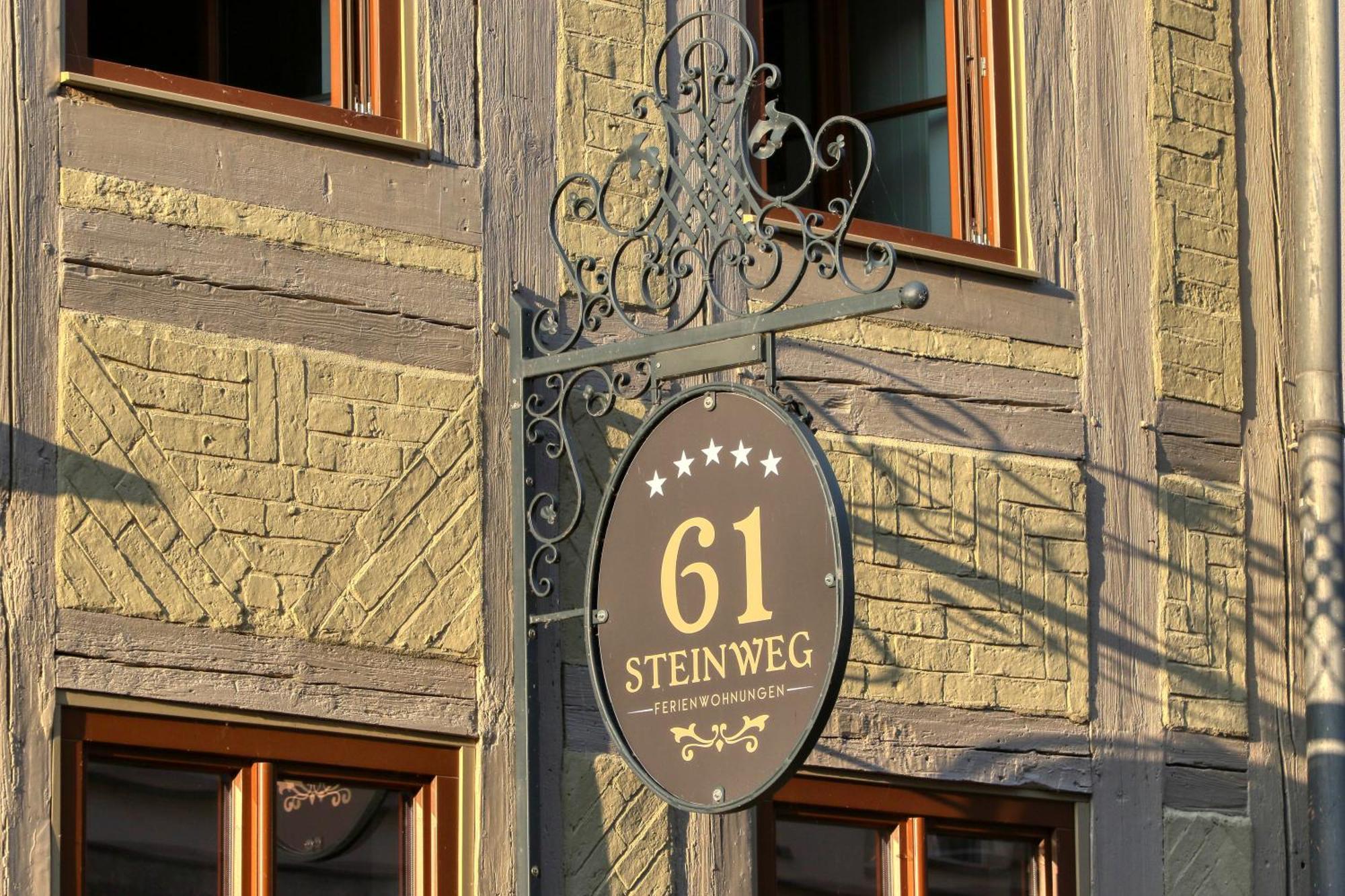 Ferienwohnungen Steinweg 61 Quedlinburg Exterior foto